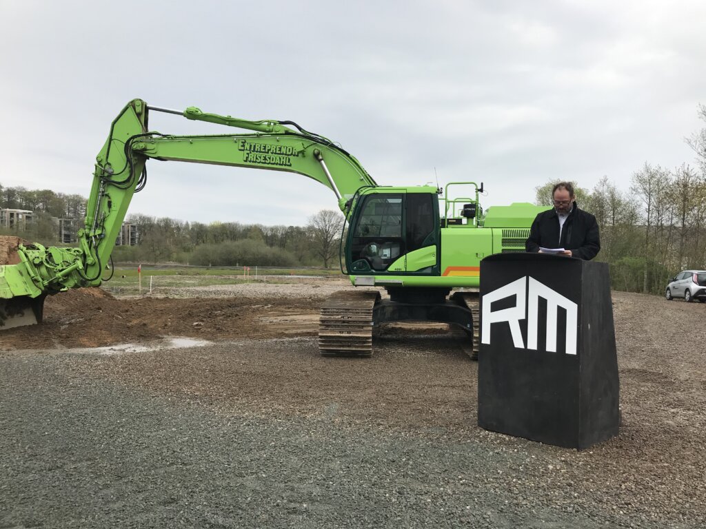 Første spadestik i Kolding