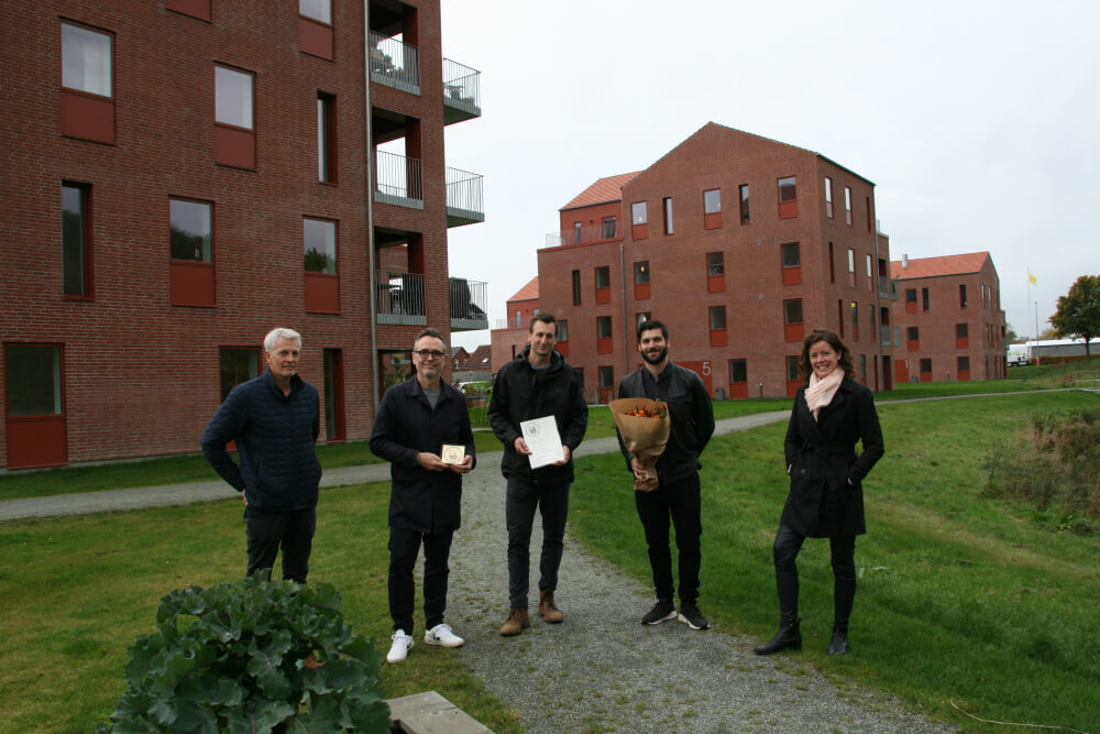 Byggegrunden vandt Raundahl og Moesby i et udbud fra Kolding Kommune