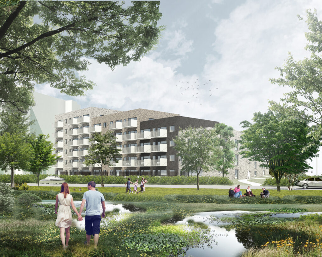 Raundahl og Moesby skal bygge Hirsehaven for Heimstaden.