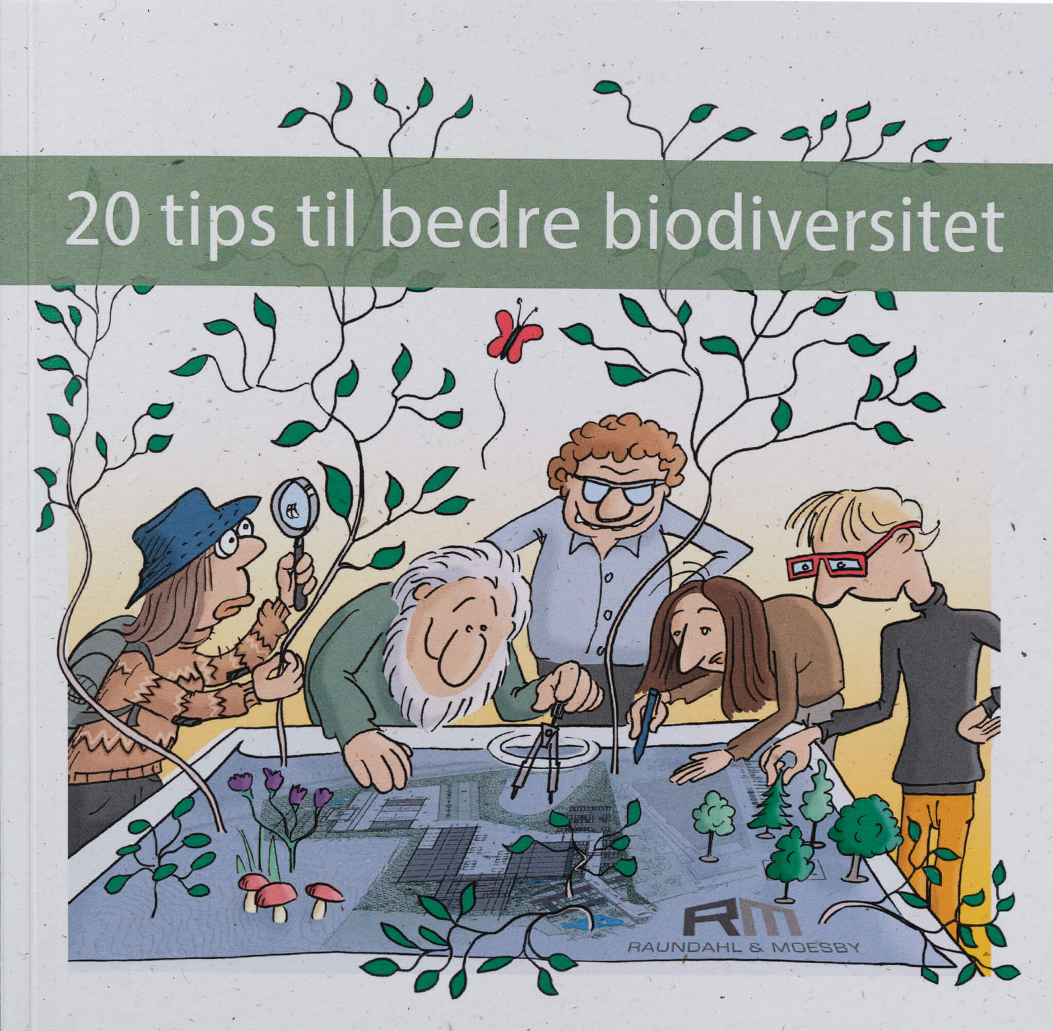 Vores bog med "20 tips til bedre biodiversitet"